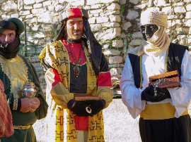 Disfraz de Paje Rey Mago Gaspar para adulto Navidad