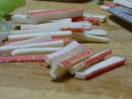 ¿Son sanas las barritas de surimi?